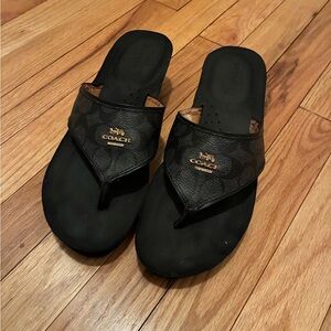Coach Black Women’s Sandals